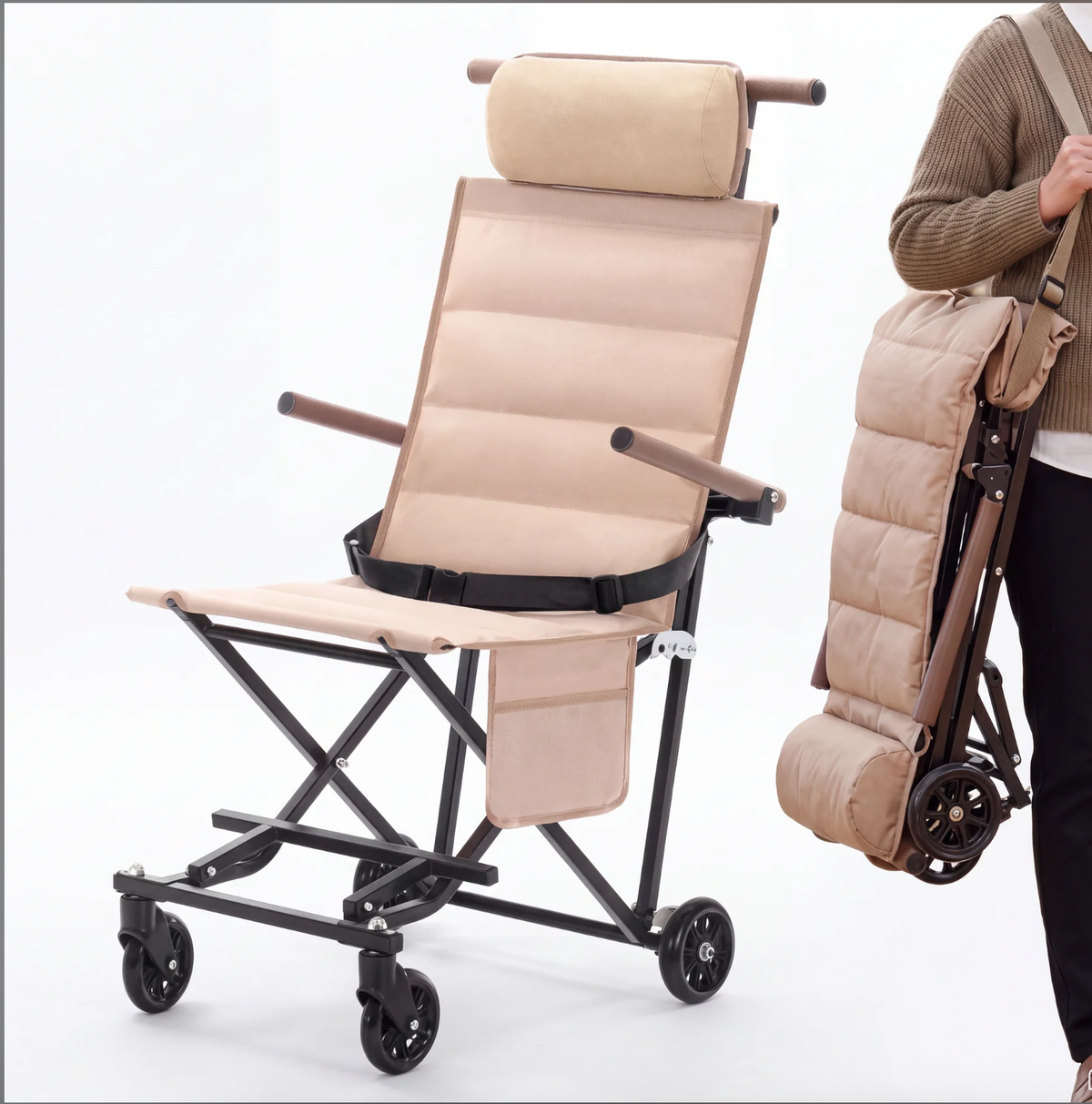 Foldable mobility chair