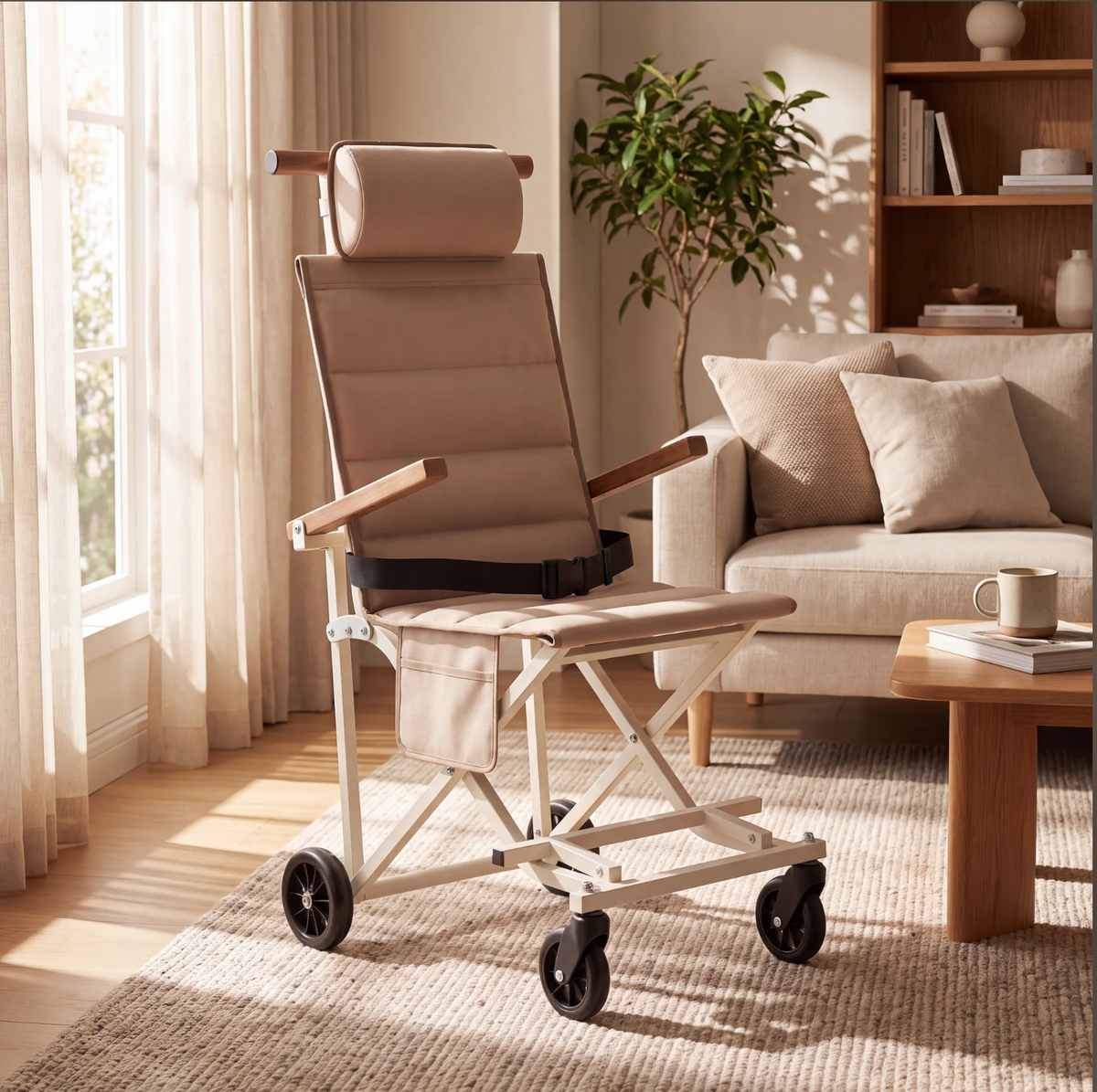 Foldable mobility chair